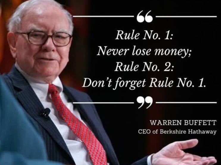Prima regula in investitii este sa nu pierzi bani - Warren Buffett